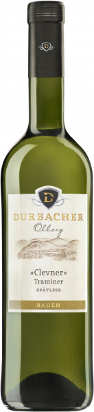 Clevner (Traminer) Spätlese mild Durbacher Ölberg